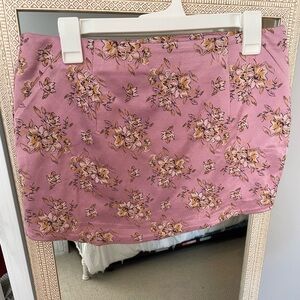 Free People Floral Skirt